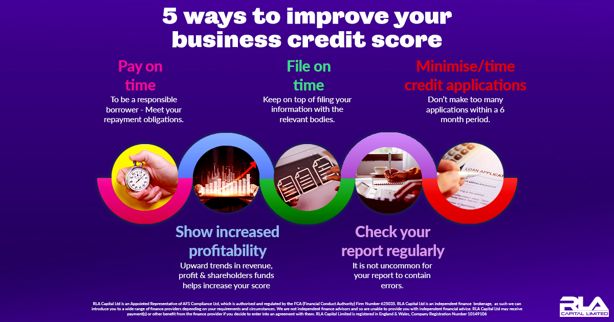 5 ways improve business credit score