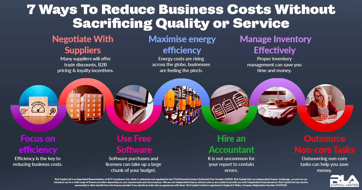 7 ways reduce business costs